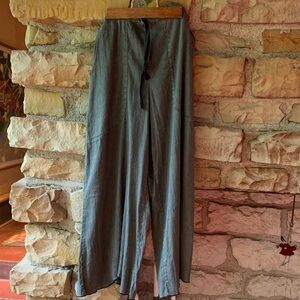 Cynthia Ashby wide leg/drawstring pants